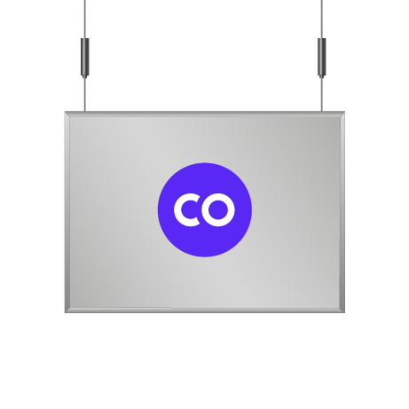 Deckenhänger | System Karlsruhe | DIN A3 quer